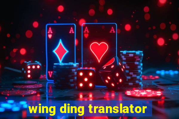 wing ding translator